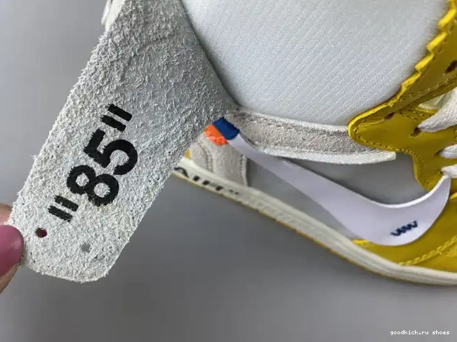 Air NRG Dark Yellow-Cone 1 AQ0818-149 Powder White Off-White x Jordan 0524